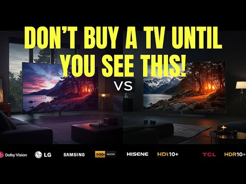 THESE TVs HAVE THE BEST PICTURE FORMATS! HDR10+ Dolby Vision| Samsung, QLED, Hisense, TCL, LG, Sony