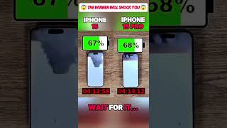 iPhone 15 vs iPhone 15 Pro 🔋 Battery Test | The Result Is Crazy 😱