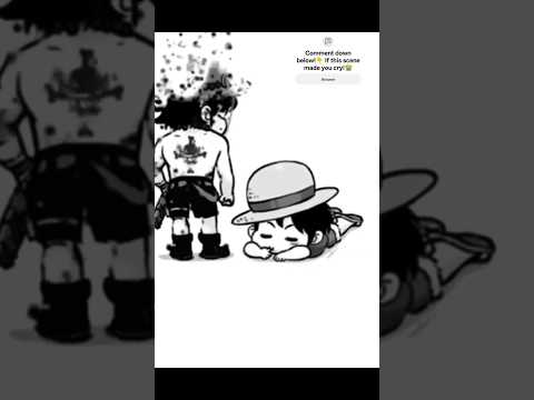 "He Held His Brother for the Last Time! 💔🔥" #shorts #viralshorts #anime #animeshorts #onepiece