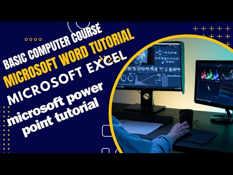 Basic computer course , microsoft office tutorial bangla, excel formulas word & power point tutorial