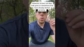 Here’s a natural weed preventer called corn gluten