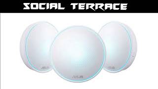 ASUS Lyra MAP-AC2200 AC2200 Tri-Band Mesh WiFi System, AiProtection Lifetime Sec