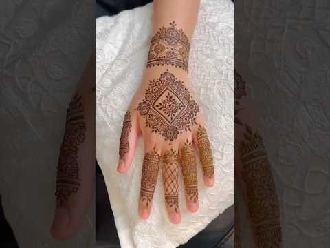 New henna design #mehndi #henna #fyp #viral