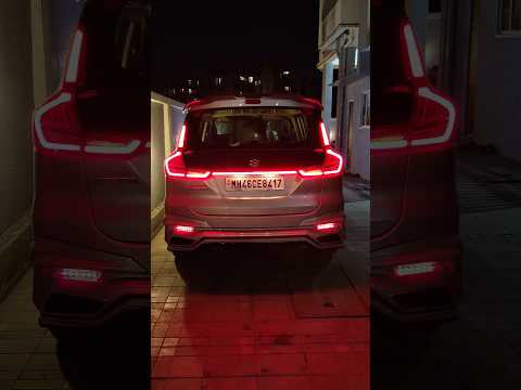 ERTIGA NEW FACELIFT REAR INFINITY TAIL LIGHTS🔥 #shorts #ertigamodified #ertigafacelift #modifiedcars