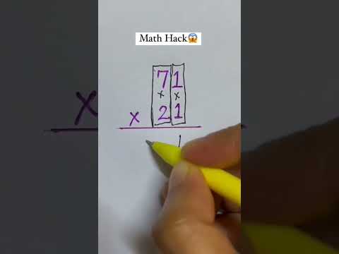 The Magic Multiplication Trick You Won't Believe😱 || Vedic Maths