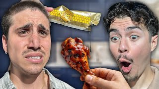 We Made Honey BBQ Wings With Honey Packs