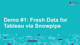 Delivering Rapid-Fire Analytics with Snowflake and Tableau