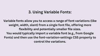 @Westside_Programming Exploring Advanced CSS Font Properties