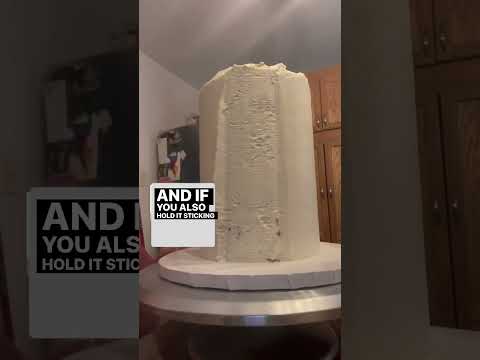 Smooth buttercream hack