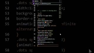 How To Create Css Loding Animation ||| HTML & CSS |||  #shorts