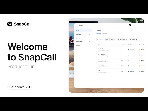 Welcome to SnapCall