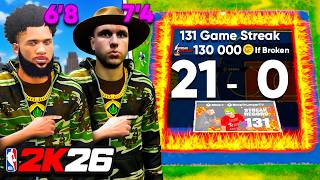 I Went WIN-STREAK HUNTING with the MOST BROKEN BUILD in NBA 2K26