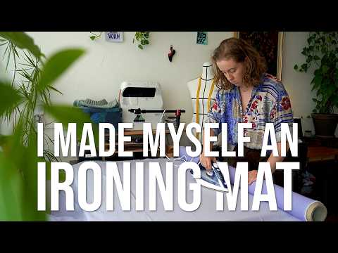 Make my new Favorite Sewing Tool with me: a table-sized Ironing Mat!