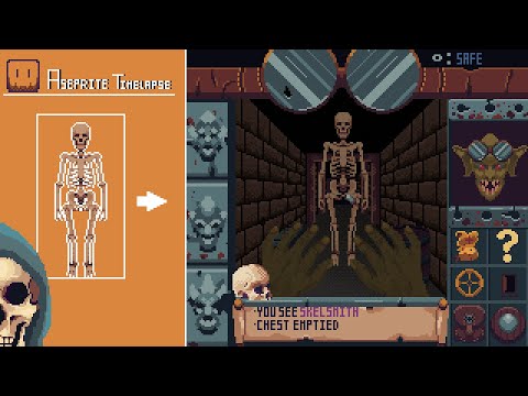 NPC Sprites! - Aseprite Pixel art Timelapse