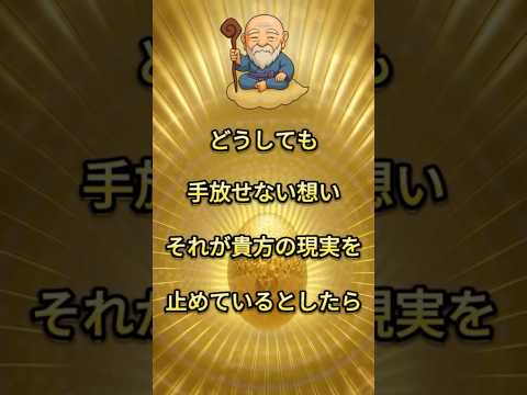 執着を手放せた人だけが見える新しい現実  #スピリチュアル #因果応報 #shorts