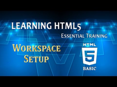 01. HTML Basics-Workspace Setup