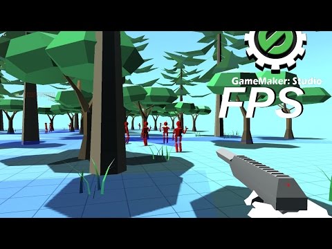GM:S Tutorial - 3D First Person Shooter #1 (GMX included)