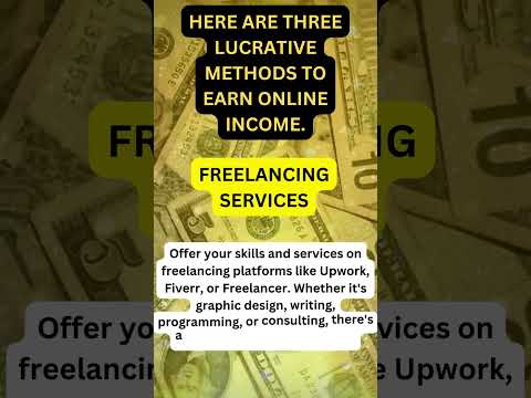 Unlocking Online Income: Finance Strategies to Make Money Online | Finance Tips #financialfreedom