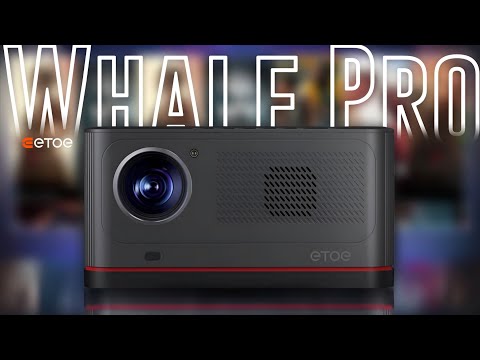 ETOE Whale Pro 2026 | Home Theater Projector with High Brightness
