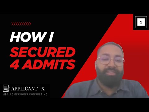 How Divyanshu Got into INSEAD with Scholarship | From ISB Rejection to 4 MBA Admits