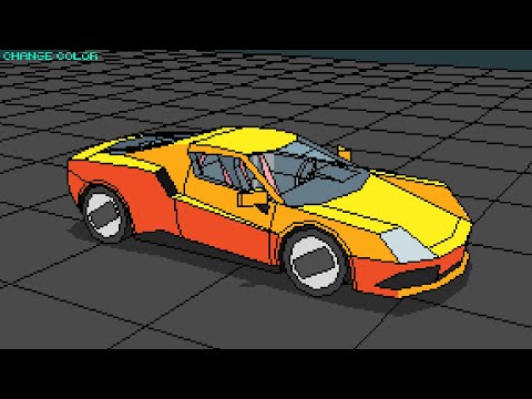 MS Paint Style in 3D? | My Retro Pixel Art Style Demo