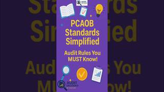 PCAOB Audit Standards in 3 minutes   #pcaob #audit #auditing #auditstandards #sox #internalaudit