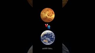 Earth vs venus #shorts #shortvideo #youtubeshorts #earth #venus