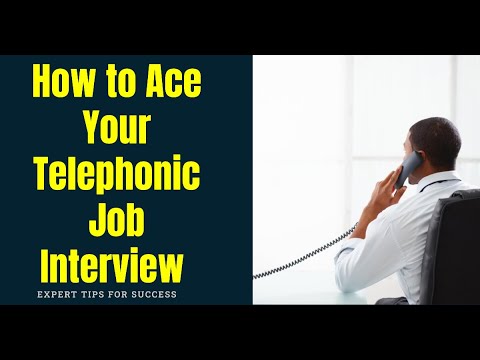 How to Ace a Phone Job Interview and Get the Job You Want