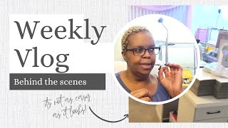 Studio Vlog 1 | SMALL BUSINESS VLOG | #weekinmylifevlog #smallbusiness #vlog