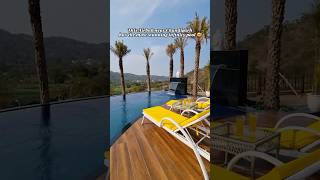 Infinity Pool Villa in Chandigarh😍#punjab #chandigarh #poolvilla #getaway #travel #vacation