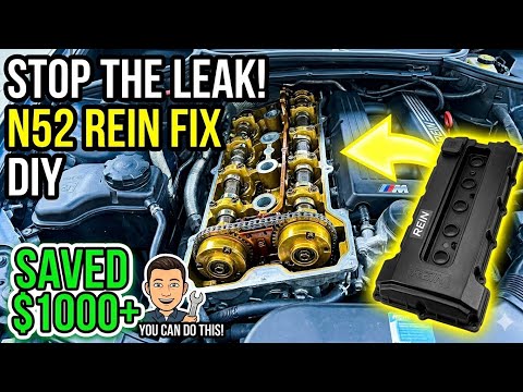 N52 REIN Valve cover BMW X3 328i 330i 530i X5 DIY