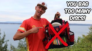 Why You're Bagging Too Many Discs (Pro Tour Secret)