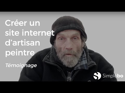 Artisans créez un site internet d'artisan peintre - Témoignage client Simplébo - Christian Pujol
