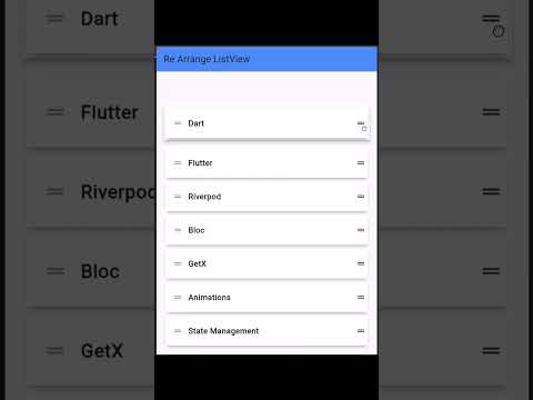 "Flutter ListView Drag & Drop | Make Your UI Interactive!"