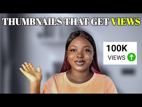 How to Make Thumbnails To Get More VIEWS - In 6 minutes!