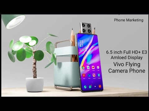 Vivo Flying Camera Phone, 200MP | 6000 mAh, 12GB Ram, 512GB, Worlds FIRST Flying Drone Camera Phone