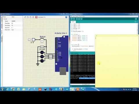 Turn on 3 LED Alternately using 1 Button Arduino