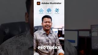 How to create tech logo shape easily | Adobe Illustrator Pro Tricks | Illustrator Tips and Tricks