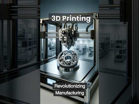 Revolutionizing Manufacturing: Impacts of 3D Printing #3DPrinting #ManufacturingInnovation #shorts