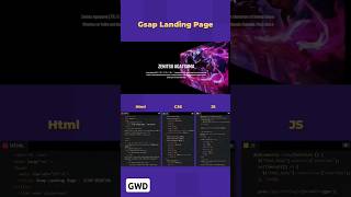 Landing page #landingpage #css #coding #javascript #webdesign #webdevelopment #programming #shorts