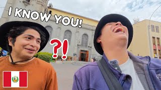 My Follower Was SHOCKED When We Met in Peru 😂🇵🇪