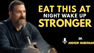 Eat This Before Bed to Prevent Muscle Loss Overnight | Andrew Huberman #motivation