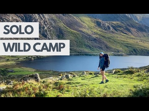Solo Wild Camp (& camping kit review) - SNOWDONIA