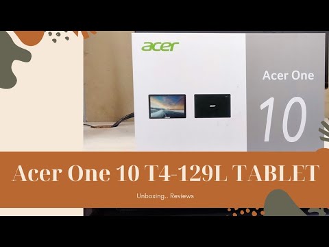 Acer One 10 T4-129L Tablet I Acer One 10 Tab I Tab Unboxing Video I NES4IT