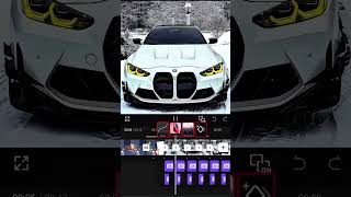 "Bmw M4 🔥" - Bmw M4 Edit Short Tutorial | Sinco Sete (Mega Slowed) |#ytshorts #bmwm4 #trending