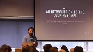 Luc Princen: The Javascript Theme: Business In The Front, WordPress In The Back