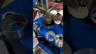 Industrial Grinding Machine Working | Metal Grinding Techniques | Mechanical Metal Buffing | #shorts