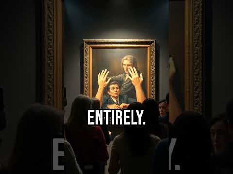 Discover the eerie tale of a self-changing painting! #HauntedArt #Mystery