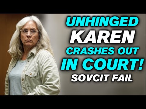 Unhinged KAREN Loses It in Court—SovCit Fantasy Crushed!