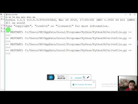 write and append mode in Python